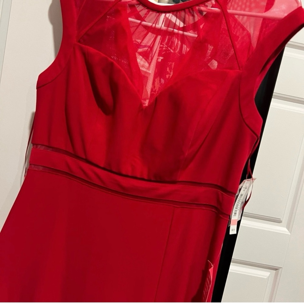 Night Way Collections Elegant Red Maxi Dress
